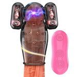 12 Speeds Penis Vibrator Penis Massager Trainer Glans Vibrator Men Sex Toys Enhancement Delay Lasting Erection Male Masturbation - sextoysok