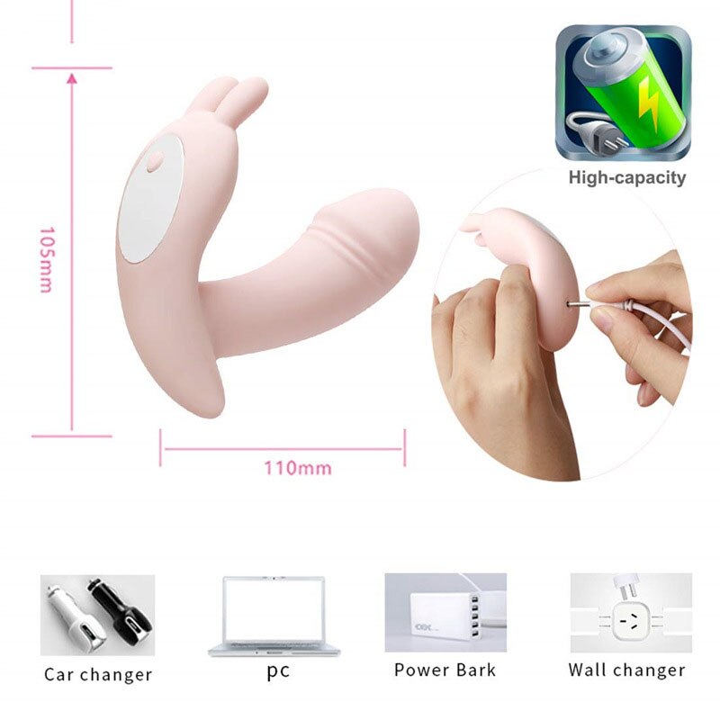 Wearable Panties Vibrator Remote Control Waterproof Vagina Balls 10 Speed Sex Toys for Woman Vibrating Egg Clitoris Stimulation - sextoysok