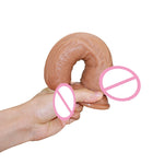 7/9in Super Realistic Big Dildo Flexible Penis Dick with Suction Cup Adult Products Female Masturbation Sex Toys for women - sextoysok