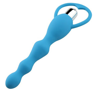 Anal Plug Sex Toys for Women Rear Court Silica Gel Vibration Pull Beads Anal Vibrator Anal Plug Beads for Sex Game Sex Product - sextoysok