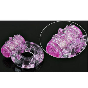 Soft Chastity Cage Penes Ring Collar Delay Premature Lock Vibrator For Men - sextoysok