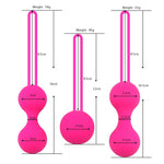 Set Safe Silicone Smart Ball Kegel Ball Ben Wa Ball Vagina Tighten Exercise Machine Vaginal Geisha Ball Sex Toys for Women - sextoysok