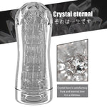 MRL Male Masturbator Cup Soft Pussy Sex Toys Transparent Vagina Adult Endurance Exercise Sex Products Vacuum Pocket Cup for Men - sextoysok