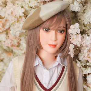 160cm Sex Doll for Men Adult Love Doll Vagina Lifelike Pussy Japanese Realistic Big Breast Sexy Doll Doll Porn Big Breast (Flesh) - sextoysok
