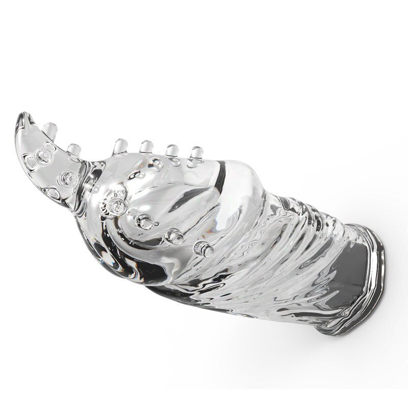Lengthen Reusable Enlargement Condoms Extend G point Ring Male Penis Extension Sleeves Sex Toys for Man Adults Intimate Goods - sextoysok