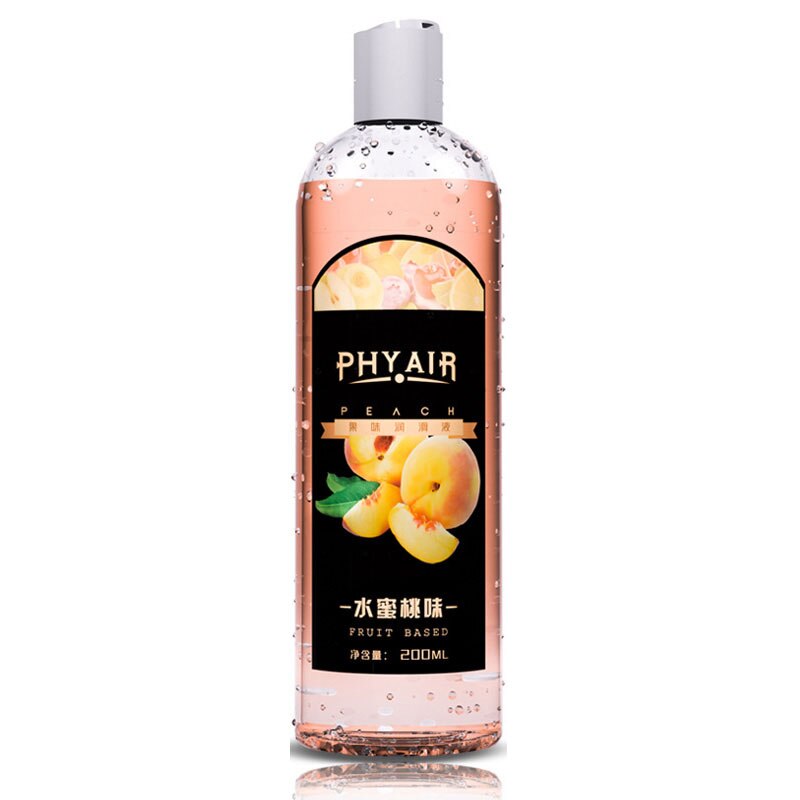 Lubricant anal grease for sexlube gel Vagina lubrication 200ml fruit taste water based oil lubricante sexual fruit flavor - sextoysok