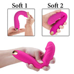FLXUR 10 modes real dildo Vibrator for Women Soft Female Vagina Clitoris Stimulator Massager Masturbator Sex Products for Adults - sextoysok