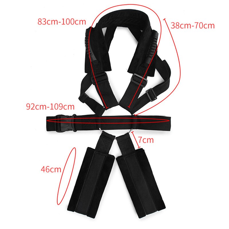 Bdsm Sex Swing Plush Bondage Restraints Open Leg Spreader Couple Flirting Handcuffs Swing SM Game Sex Toys for Women - sextoysok