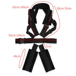 Bdsm Sex Swing Plush Bondage Restraints Open Leg Spreader Couple Flirting Handcuffs Swing SM Game Sex Toys for Women - sextoysok