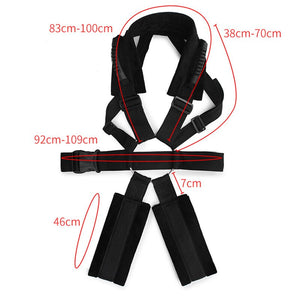 Bdsm Sex Swing Plush Bondage Restraints Open Leg Spreader Couple Flirting Handcuffs Swing SM Game Sex Toys for Women - sextoysok