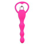 Anal Plug Sex Toys for Women Rear Court Silica Gel Vibration Pull Beads Anal Vibrator Anal Plug Beads for Sex Game Sex Product - sextoysok