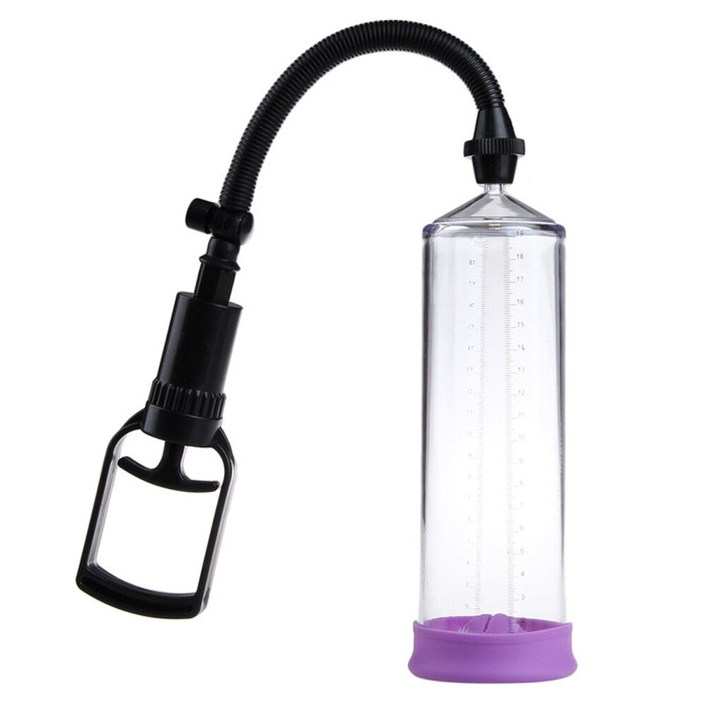 Dick pump with 3 color silicone sleeve, Effective penis enlargement pump, Erection penis extender phallosan penile pump sex toys - sextoysok