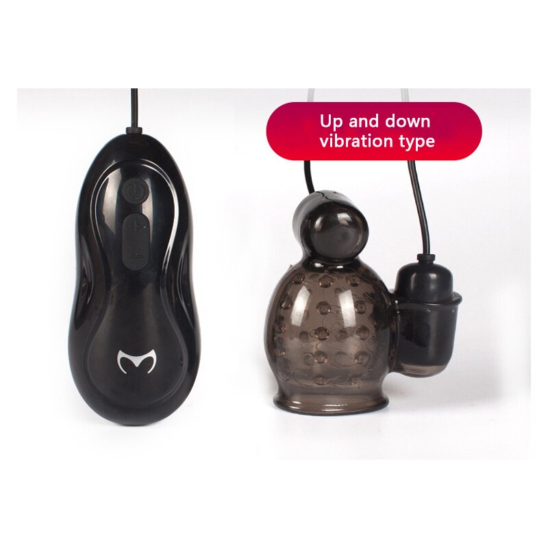 Penis Delay Enlarge Exerciser Trainer Prostate Massager Vibrator Penis Sleeve Men's Delay Ejaculatio Sex Toys Penis Enlargement - sextoysok
