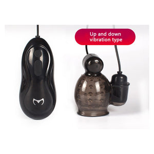 Penis Delay Enlarge Exerciser Trainer Prostate Massager Vibrator Penis Sleeve Men's Delay Ejaculatio Sex Toys Penis Enlargement - sextoysok