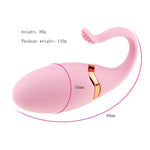 Sex Toys for Woman 10 Speed USB Charging Wireless Remote Control Fish Tail Jump Egg Vibrator Waterproof Massage Vibrator SexGift - sextoysok