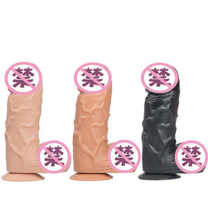 24.5*6.8cm Giant Huge Dildo Super Big Dick With Suction Cup Anal Butt Plug Large Dong Realistic Penis Sex Toys For Woman - sextoysok