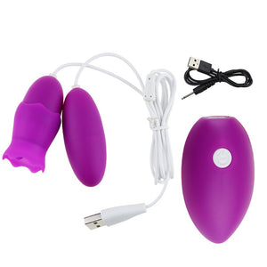 Tongue Licking Jump Eggs Vibration Sex Toys of Women Vaginal Balls Adult Sex Products USB Charging Masturbation Women Sex Gift - sextoysok