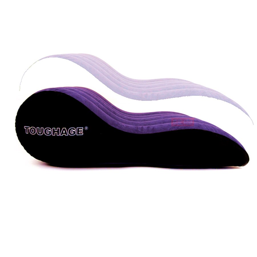 DE.SOUL Inflatable Sofa Furniture Bed Chairs Alternative Toys Multi-functional Couples Sex Bondage Adult G-spot Love Pad (Purple) - sextoysok