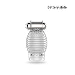Glans Vibrator For Men Penis Enlargement 10 Modes Glans Massager Penis Endurance Delay Lasting Trainer Masturbate Cup Adult Toys - sextoysok