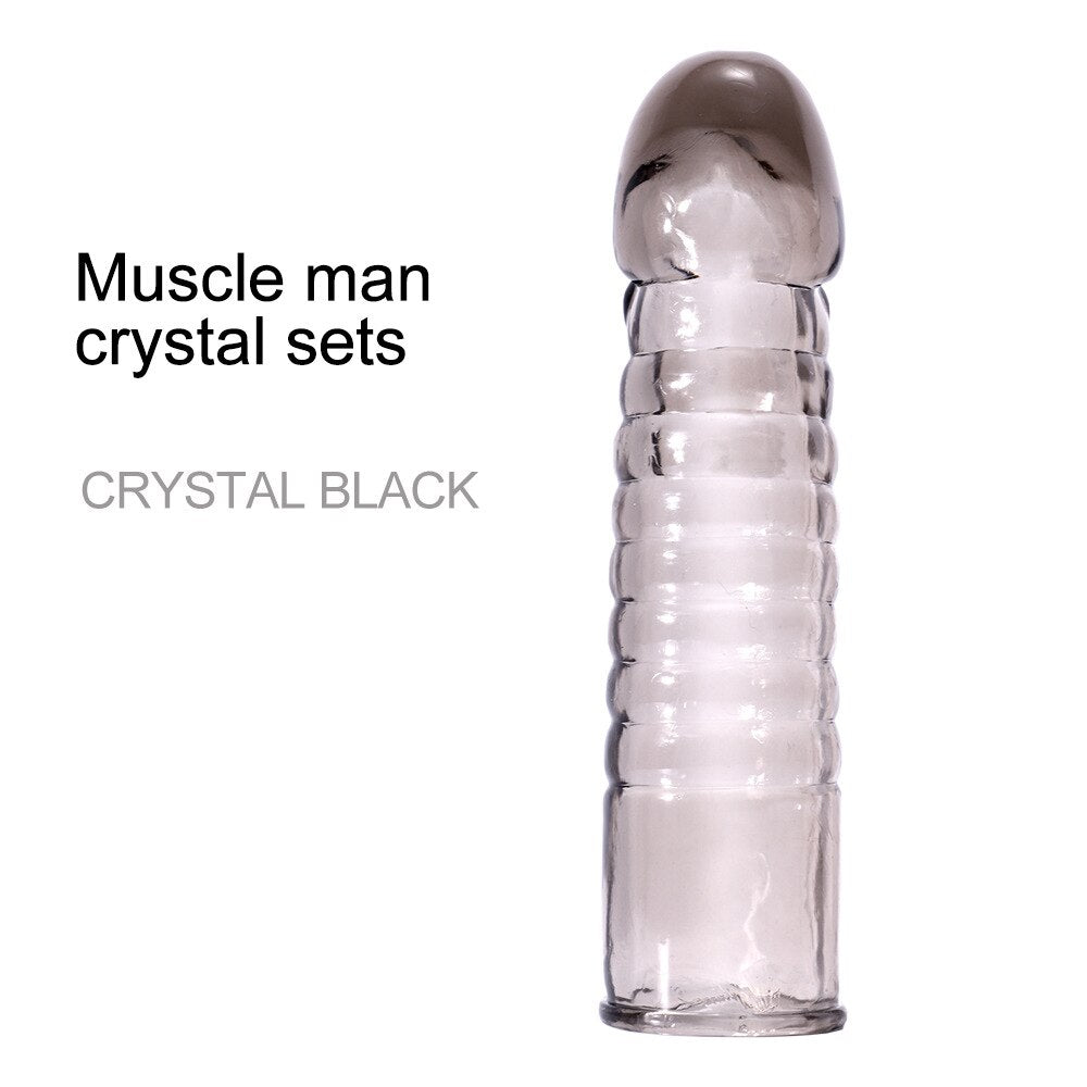 Sex Toys Crystal Cases Male Condoms Adult Products Spike Sets - sextoysok