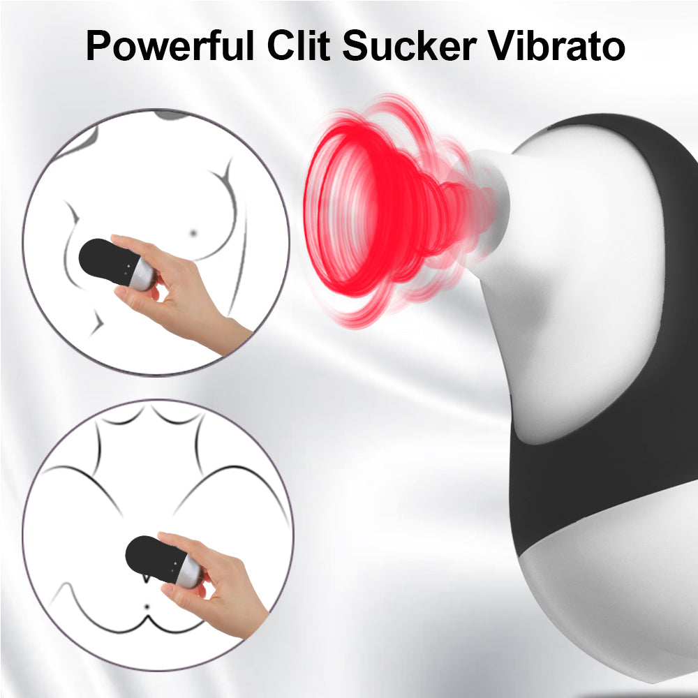 Sucker Vibrator Tongue Vibrating Nipple Sucking Blowjob Oral Clitoris Stimulator Etotic Sex Toys for Women Adult Masturbator - sextoysok