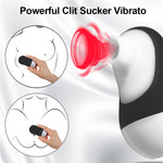 Sucker Vibrator Tongue Vibrating Nipple Sucking Blowjob Oral Clitoris Stimulator Etotic Sex Toys for Women Adult Masturbator - sextoysok