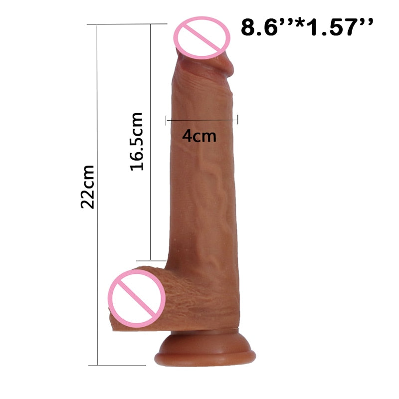 Silicone Dildo Sex Toys For Woman Realistic Penis With Suction Cup G Spot Vagina Stimulator Female Masturbation Sex Products - sextoysok