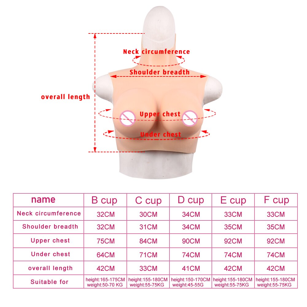 Can be Heated 2020 New Cotton Filler Breast Forms Reinforcement Effect Buffer Shock Absorption Silicone Breast For Crossdresser - sextoysok