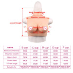 Can be Heated 2020 New Cotton Filler Breast Forms Reinforcement Effect Buffer Shock Absorption Silicone Breast For Crossdresser - sextoysok