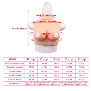 Can be Heated 2020 New Cotton Filler Breast Forms Reinforcement Effect Buffer Shock Absorption Silicone Breast For Crossdresser - sextoysok