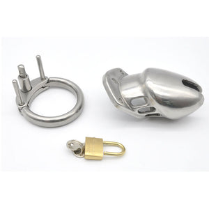 Free shipping!!!Male Chastity Device Cock Cage Real Stainless steel Small CB6000 S chastity Belt Drop shipping - sextoysok