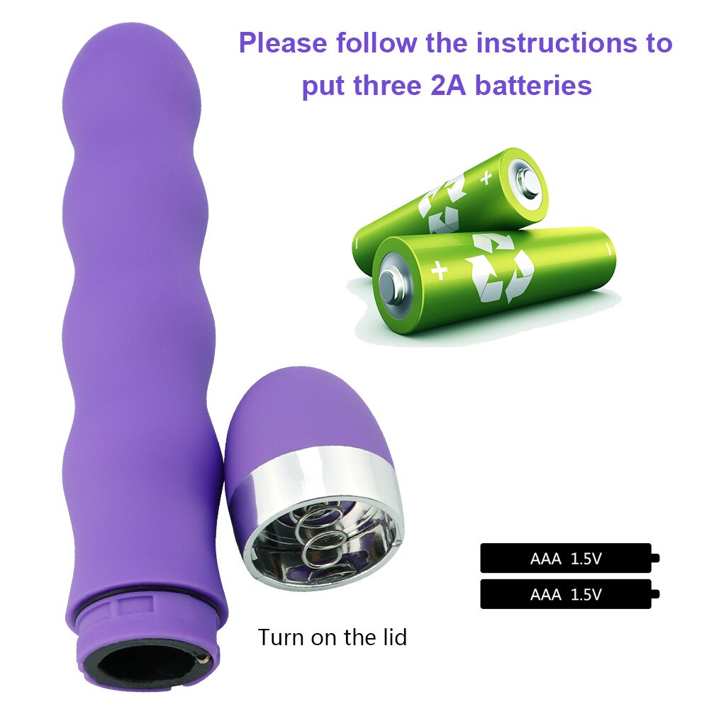 Three Point Vibrator Female Silicone Masturbator Portable AV Stick Sex Products Powerful Vibrator, Sex Toys for Couples - sextoysok