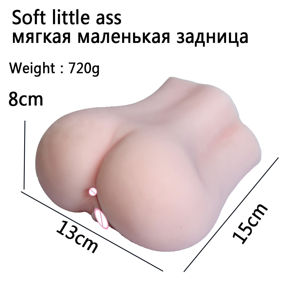 3D Realistic Ass Anal Sex Toys Dolls Pussy Realistic Vagina Male Masturbators Real Pussy Masturbation Sex Toys For Men Sex Shop - sextoysok