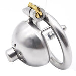 Free Sipping!! 304 stainless steel Male Chastity Device Super Small Cock Cage with Stealth lock Ring Sex Toy A269 - sextoysok