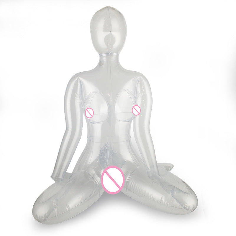 Sex Toys for Adult Sex Dolls Adult Japanese Masturbation Male Transparent Inflatable Doll Animation Device Aircraft Cup For Men - sextoysok