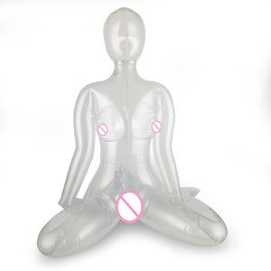 Sex Toys for Adult Sex Dolls Adult Japanese Masturbation Male Transparent Inflatable Doll Animation Device Aircraft Cup For Men - sextoysok