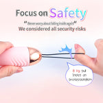Silent Vibrator Eggs Wireless Remote Control Eggs Wireless Remote Control Jump Vaginal Massager Sex Toys Woman - sextoysok