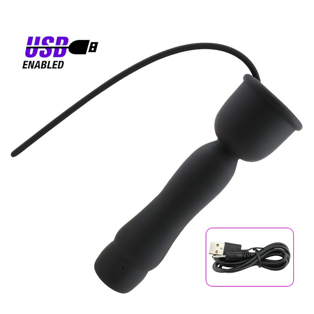 sex toys for men adult products vibrating equine eye urethral tube silicone posterior vestibular anal plug - sextoysok