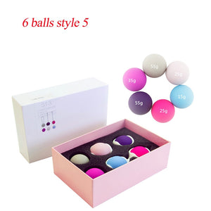 sex toys For Women Medical vaginal balls Magic kegel exercises Silicone Koro Kegel geisha chinese Balls Dumbbe exercise device - sextoysok