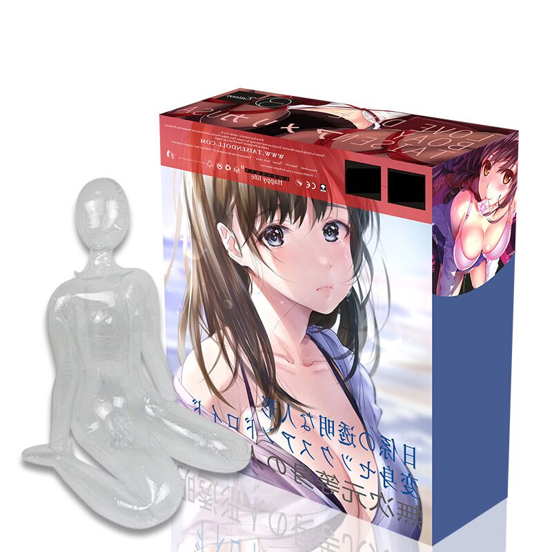 Sex Toys for Adult Sex Dolls Adult Japanese Masturbation Male Transparent Inflatable Doll Animation Device Aircraft Cup For Men - sextoysok