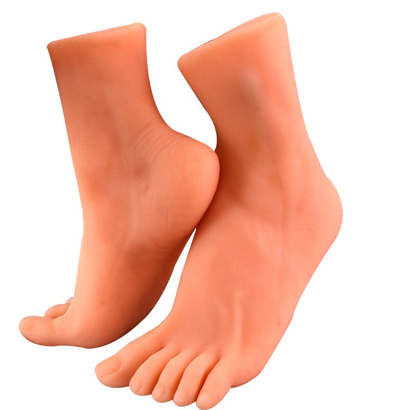 Male masturbation soft gel new male model feet can be inserted into the vagina realistic silicone realistic soft model feet - sextoysok