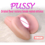 MRL sex toys for men Vagina Real Pussy Male Masturbator Realistic Vagina for Men Silicone Pocket Pussy Sex Virgin Sucking Cup Se - sextoysok