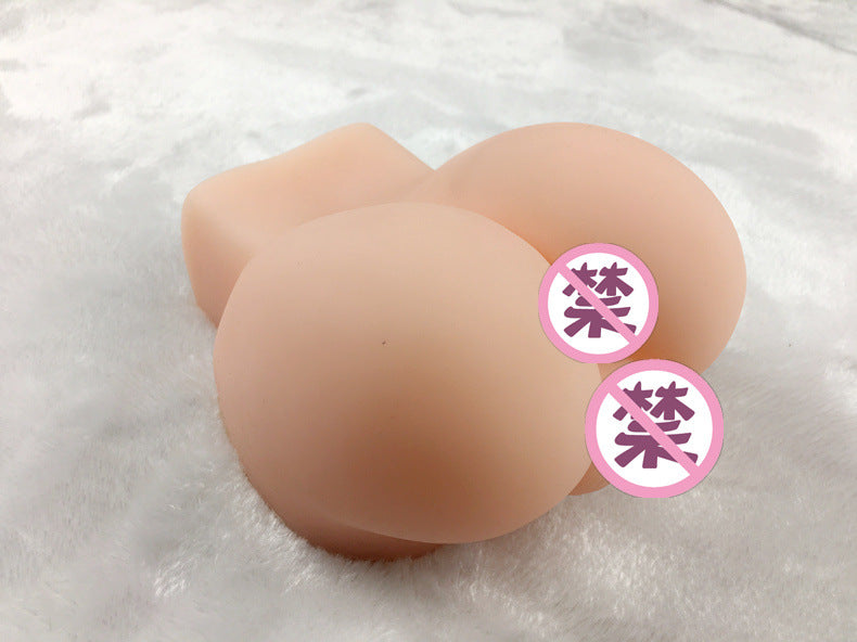 Artificial Vagina Ass Male Masturbator Silicone Pocket Real Pussy Sex Dolls Dual Channel Anal Masturbation Cup Sex Toys For Men - sextoysok