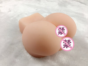 Artificial Vagina Ass Male Masturbator Silicone Pocket Real Pussy Sex Dolls Dual Channel Anal Masturbation Cup Sex Toys For Men - sextoysok