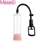 Meselo Penis Pump Sex Toys for Man Penis Enlargement Vacuum Pump Male Penis Extender Enhancer Masturbator Penis Trainer Adult - sextoysok
