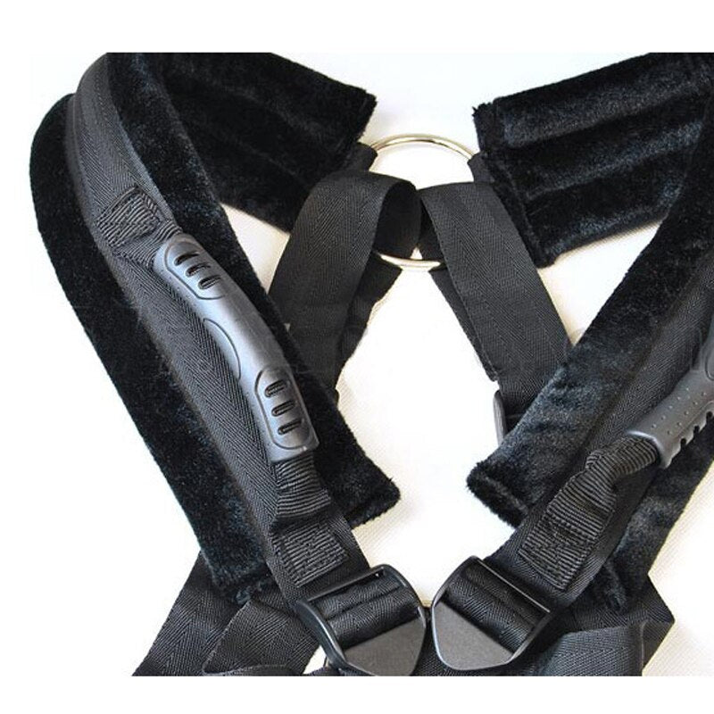 Sex Toys for Couples Sex assisted Erotic Positioning Bandage Shoulder Sex Swing Adult BDSM Leg Open Binding Strap Slave Sex Game - sextoysok