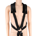 New Men Sex Aided Swing Straps Adjustable BDSM Open Leg Auxiliary Swinging Bondage Sexual Intercourse Products For Couple (black) - sextoysok