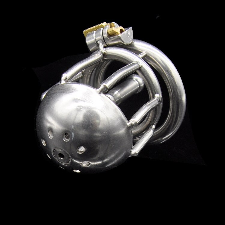 Free Sipping!Latest design Stainless steel Male chastity devices More short Cage Urethral Tube BDSM Sex Toys For Men A220 - sextoysok