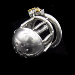Free Sipping!Latest design Stainless steel Male chastity devices More short Cage Urethral Tube BDSM Sex Toys For Men A220 - sextoysok
