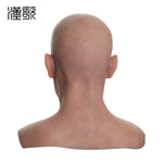 2019 New style male silicone mask Bell for cosplay partys drag queen masking masquerade full head masks - sextoysok